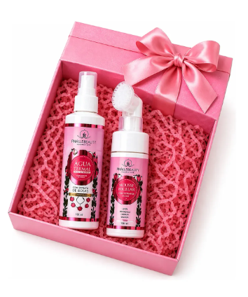 Kit Água Termal e Mousse Rosa